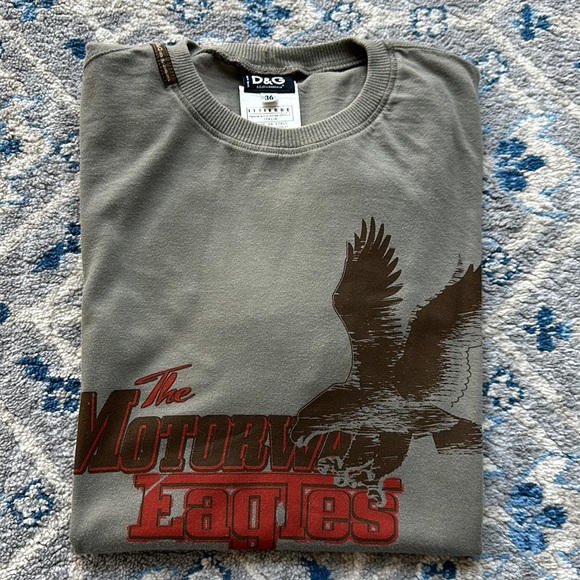 D&G T-Shirt With “The Motorway Eagles” with Eagle Logo - Picture 9 of 9